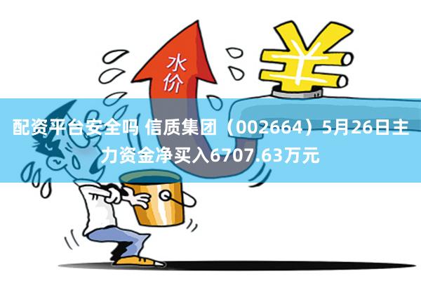 配资平台安全吗 信质集团（002664）5月26日主力资金净买入6707.63万元