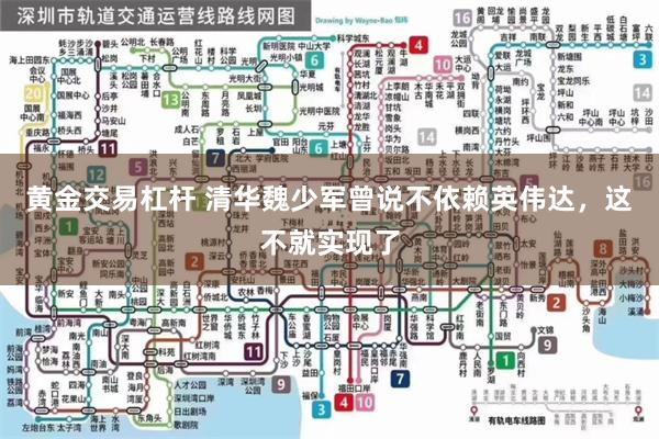 黄金交易杠杆 清华魏少军曾说不依赖英伟达，这不就实现了